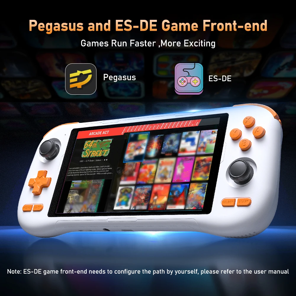 Consola de juegos portátil K56, pantalla táctil IPS de 5,5 pulgadas con más de 50 emuladores de hasta 27000+ juegos Retro para DC/MAME/SS/Arcade/3DS/PSX/PSP - imagen 4