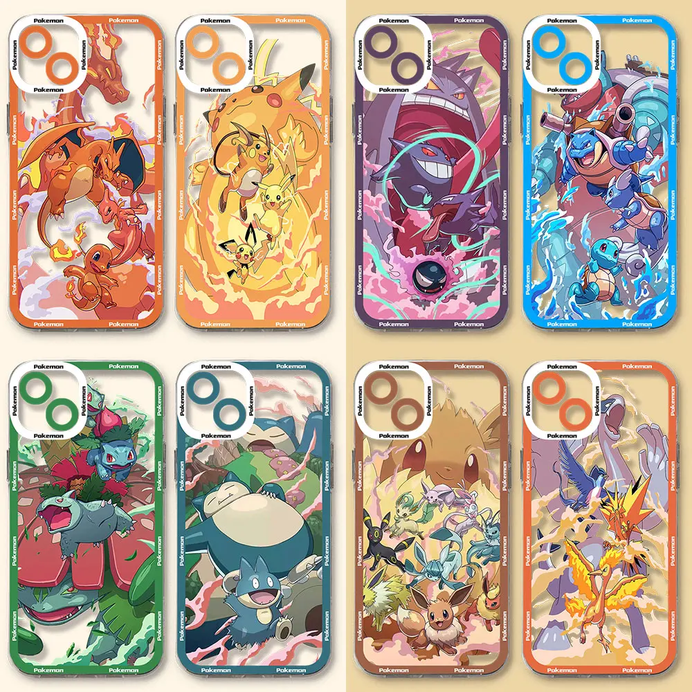 Anime nuevo Pokémons Pikachu funda Cool para Samsung A73 A72 A71 A55 A52 A51 A50 A35 A33 A32 A31 A30 A24 A23 A22 A13 A12 A05 5G