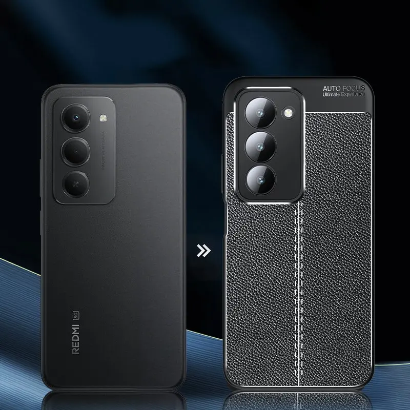 Para Redmi 15 Funda para Xiaomi Redmi 15 Funda a prueba de golpes TPU Funda de cuero suave para teléfono Shell parachoques para Redmi 15 - imagen 5