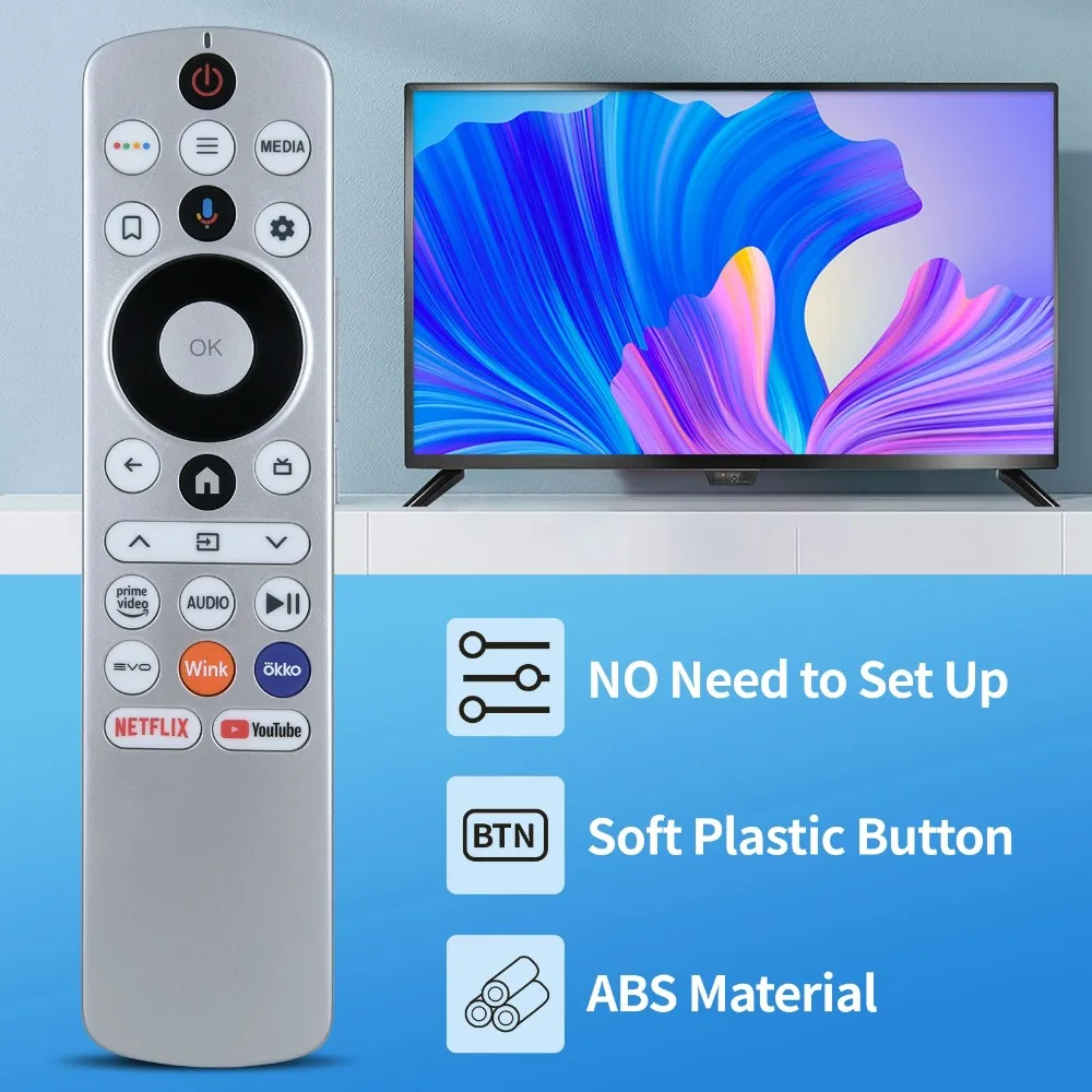 Nuevo HTR-U33R Control remoto funciona para Haier Aqua TV 43 ''50'' 55 ''65'' 98'' Smart TV - imagen 3