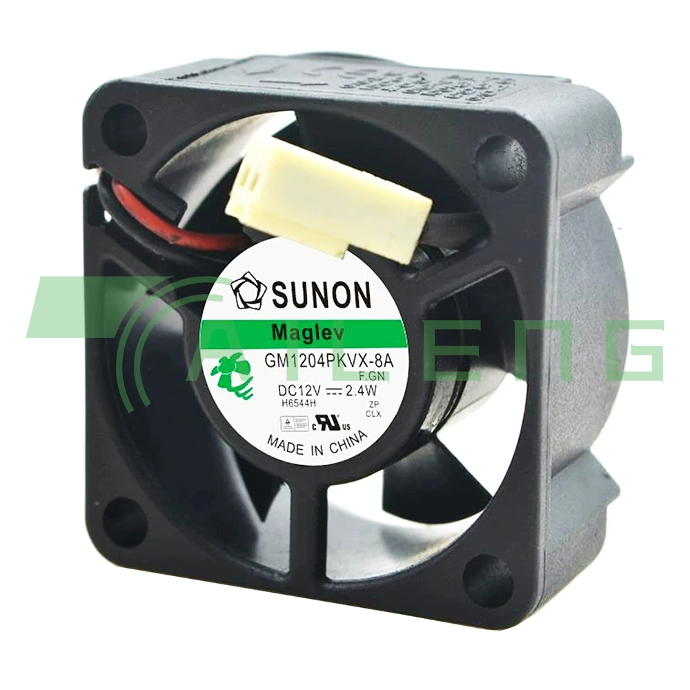 SUNON 4020 GM1204PKVX-8A 12V 2,4 W 2 cables 4cm enfriador 40*40*20mm ventilador de refrigeración de servidor - imagen 3