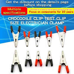 Pinzas de cocodrilo para multímetro y pruebas eléctricas