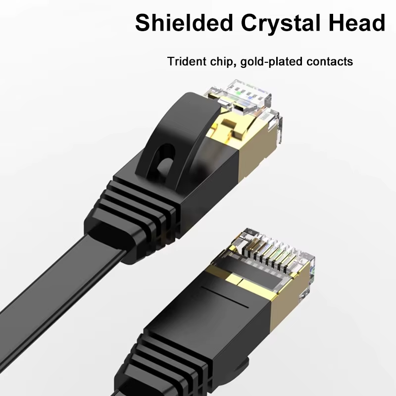 Cable de Red Cat 7 RJ45 Plano Shield – 0,2 m / 0,3 m / 0,5 m - imagen 2