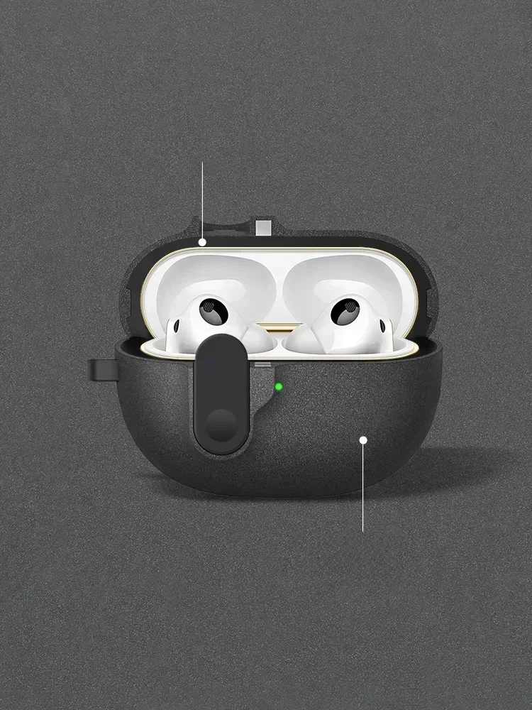 Funda para Huawei Freebuds Pro 4 3, funda de lujo para auriculares inalámbricos con Bluetooth y gancho, funda protectora a prueba de golpes para FreeBuds Pro 4 3 - imagen 4