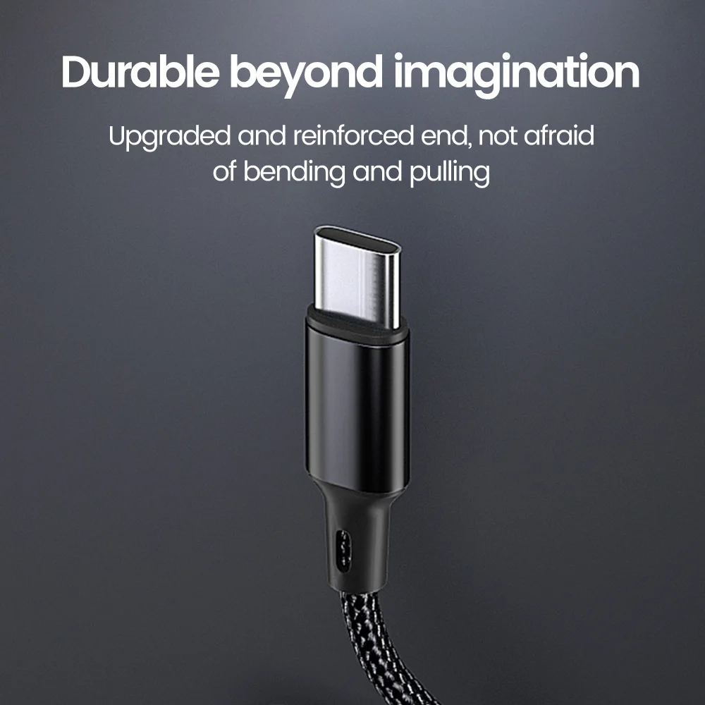 Cable corto de 60W y 30CM, Cable de datos tipo C a tipo C, carga rápida para iPhone 16 15, Banco de energía Samsung, Cable USB a USB C/Micro de 25CM - imagen 5