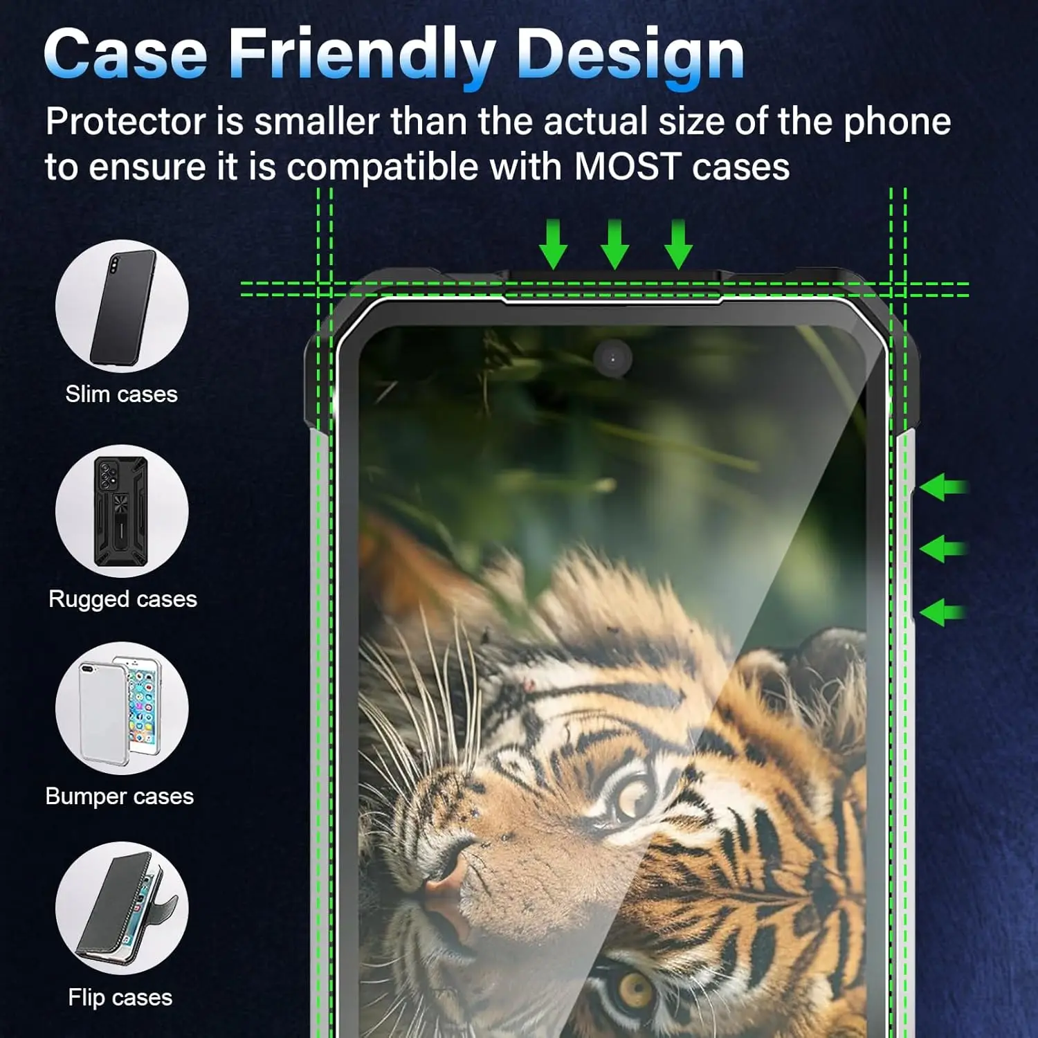 Vidrio Templado Protector HD para Unihertz 8849 Tank 2 3 6,79 "Unihertz 8849 Tank 3 Pro, película protectora de pantalla - imagen 5