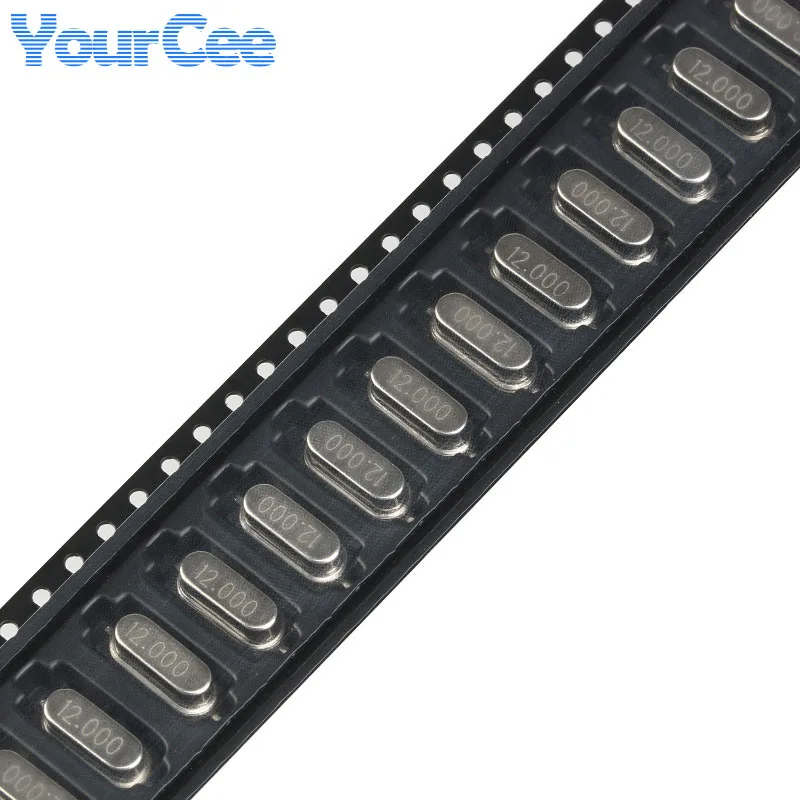 10 Uds HC-49SMD oscilador de cristal pasivo 20PF 20PPM 27,12 M 27M 26M 25M 24M 22,1184M 20M 16M 13,560M 12M 10M 8M 6M 4,096M 4MHZ - imagen 5