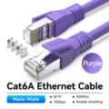 Cat6A Cable Purple