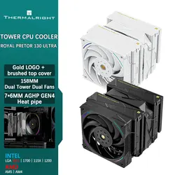 Thermalright Royal Pretor 130 Ultra – Disipador CPU por aire AGHP