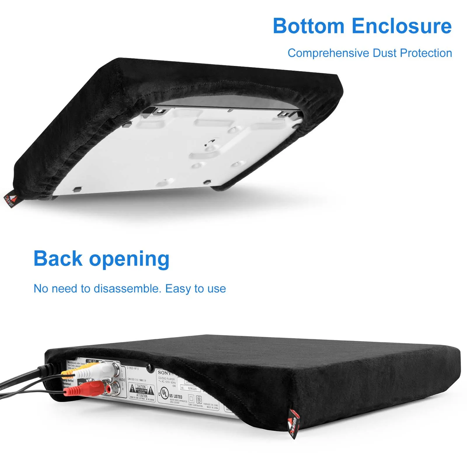 Dustproof Cover Case For Sony DVD Player DVP-SR510H DVD Player Protector Sleeve Dust Cover Skin for Sony DVD Player DVP-SR510H - imagen 5