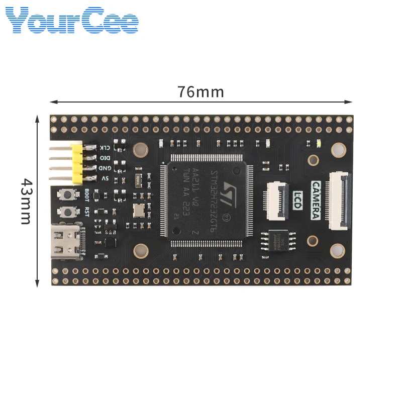 STM32H723ZGT6 STM32 Módulo de placa de desarrollo de aprendizaje del sistema STM32F103VET6 STM32F103ZET6 STM32F407ZGT6 STM32F103RCT6 Placa central - imagen 4