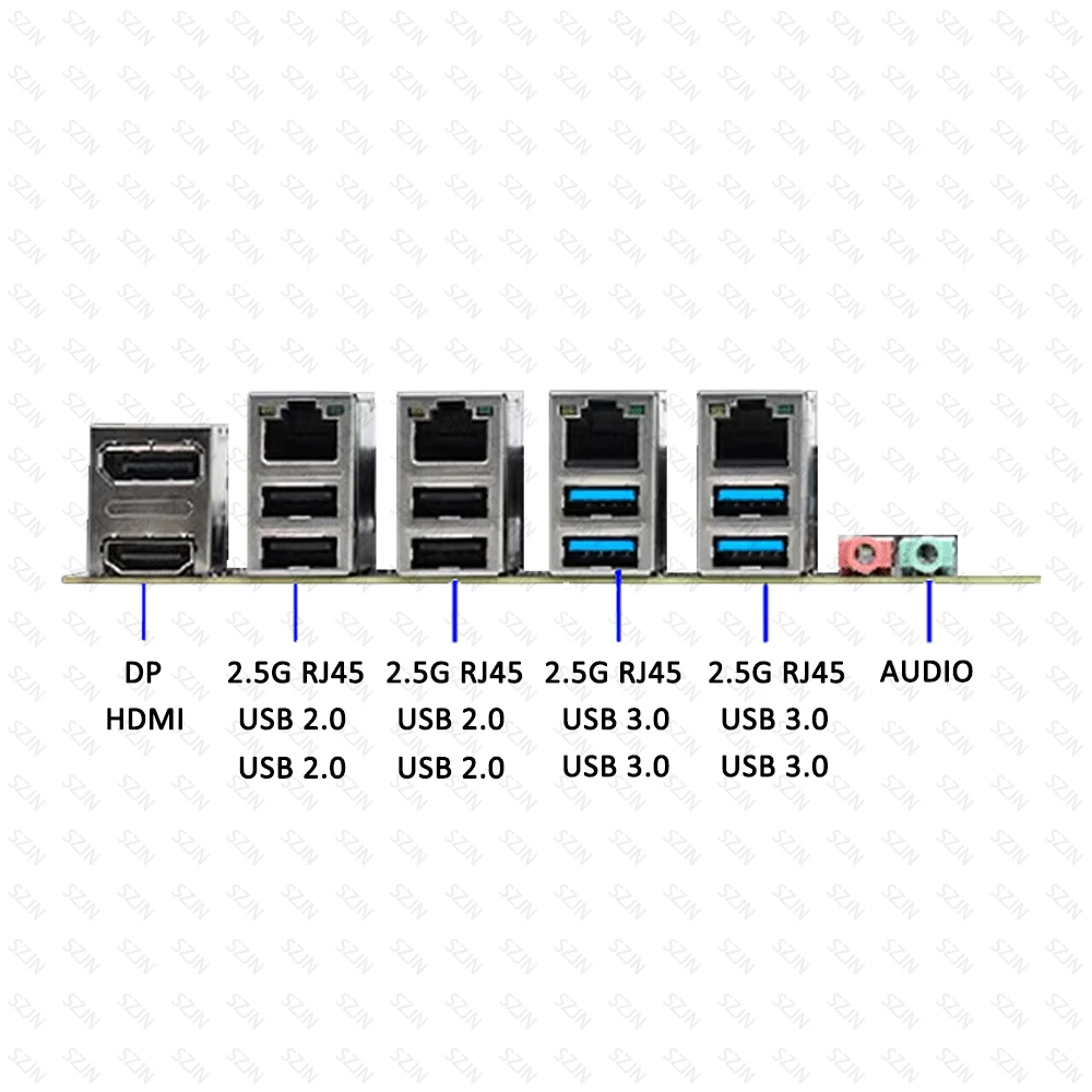 Placa base Z690 NAS - Bajo consumo, Intel compatible, M.2 NVMe - imagen 5