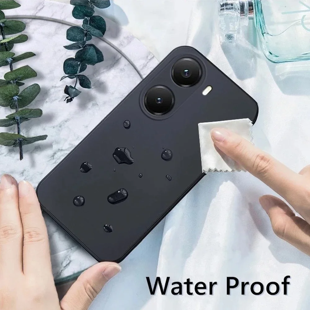 Funda Poco X7 Pro de silicona líquida, funda lisa para Xiaomi Poco X7 Pro Poco X 7 X7Pro Pocox7 Pro, funda protectora para teléfono - imagen 4