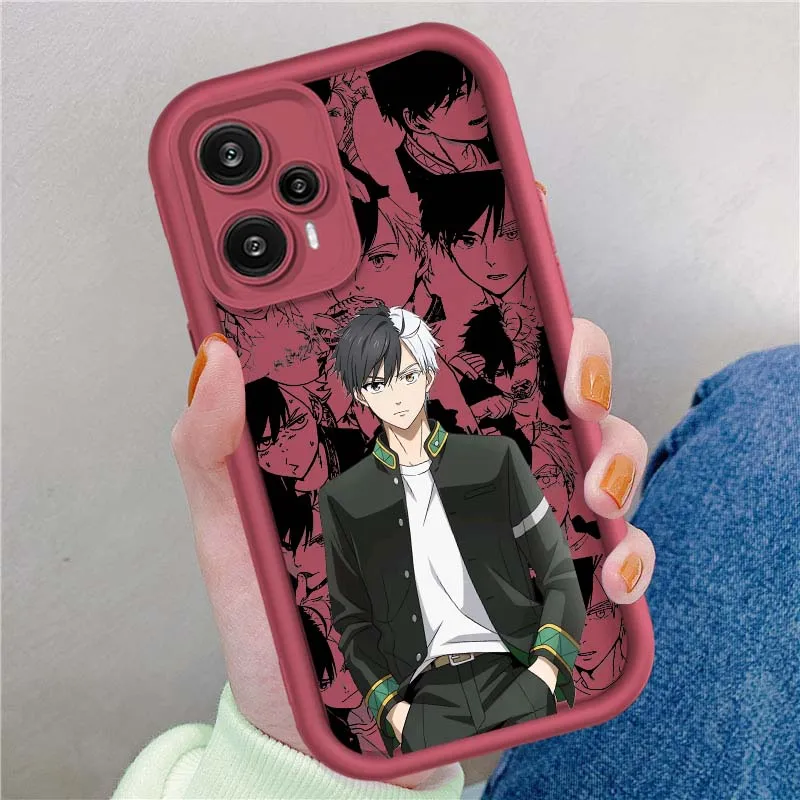 Funda Sakura Haruka para Xiaomi Poco X3 X4 X5 X6 X7 C65 C75 M4 M5 M5S F6 F4 F5 Pro GT NFC caja de teléfono con escalera ocular - imagen 5