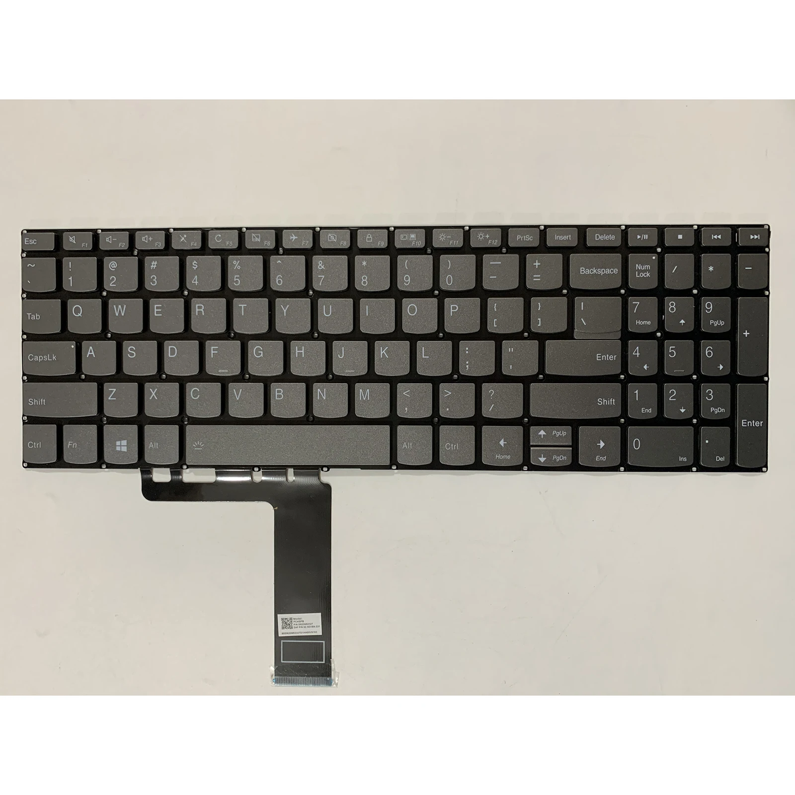 Teclado de ordenador portátil con diseño estadounidense para Lenovo IdeaPad 330-15IKB 330-15 330-15IGM 330-15ICH 330-15ARR - imagen 2