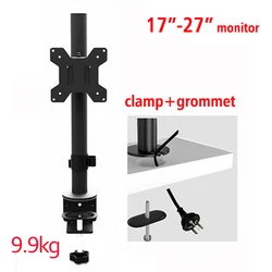 Soporte de sobremesa articulado para monitor de 17-27 pulgadas