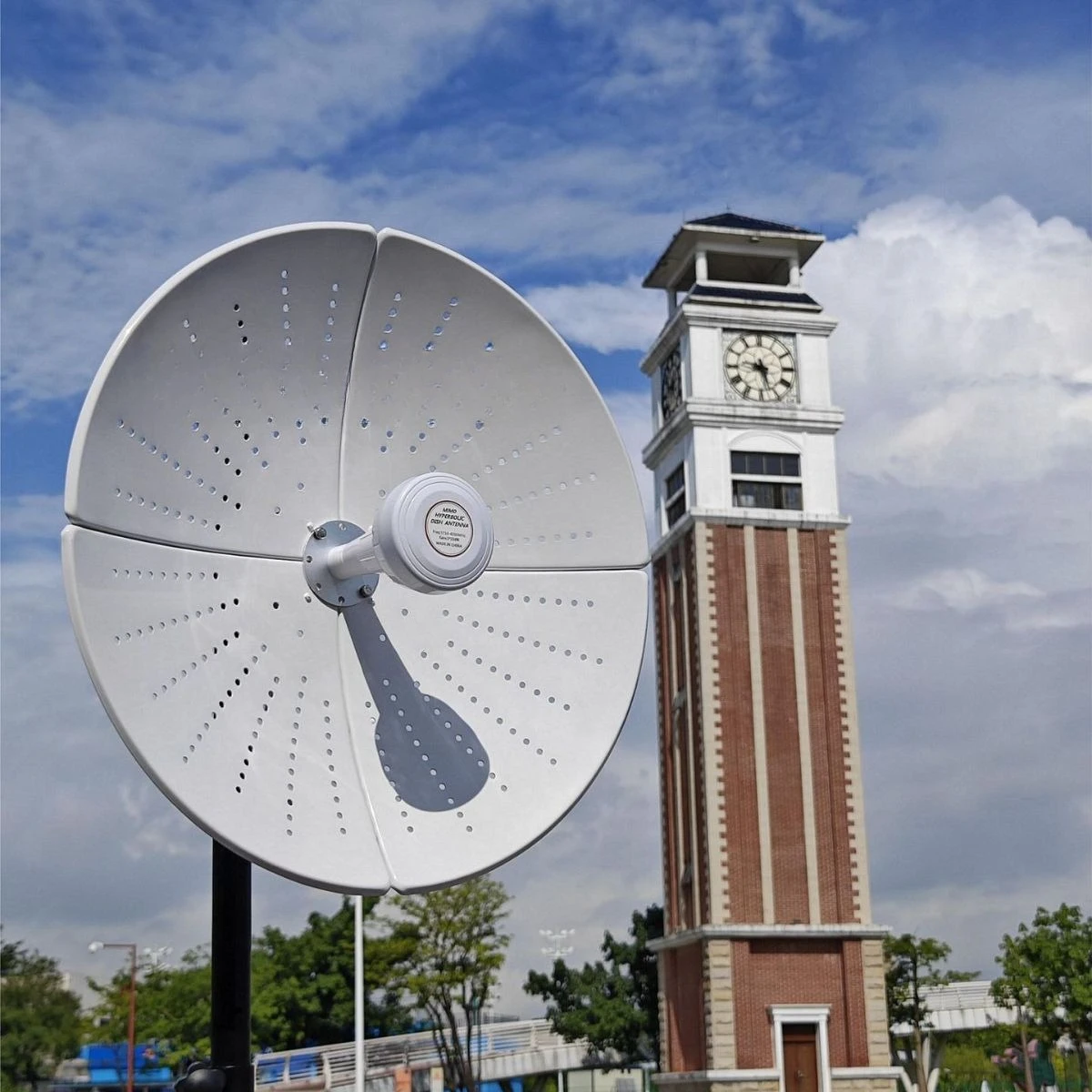 Antena parabólica de plato MIMO para exteriores, 22dBi, 1710-4200MHz, polarizada Dual para mejorar la velocidad de red del enrutador 5G 4G CPE MIMO - imagen 2