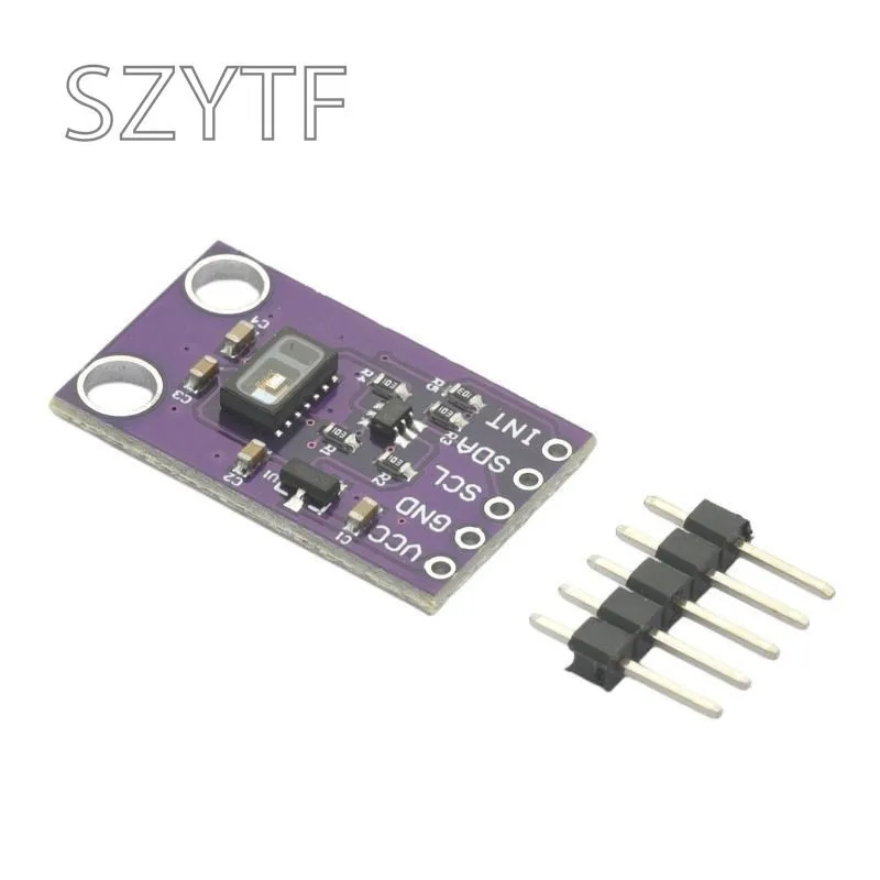 Sensor óptico de partículas I2C MAX30105 de alta precisión, módulo de panel fotodetectores de detección de humo, módulo de llama, fuente de alimentación 1,8 V