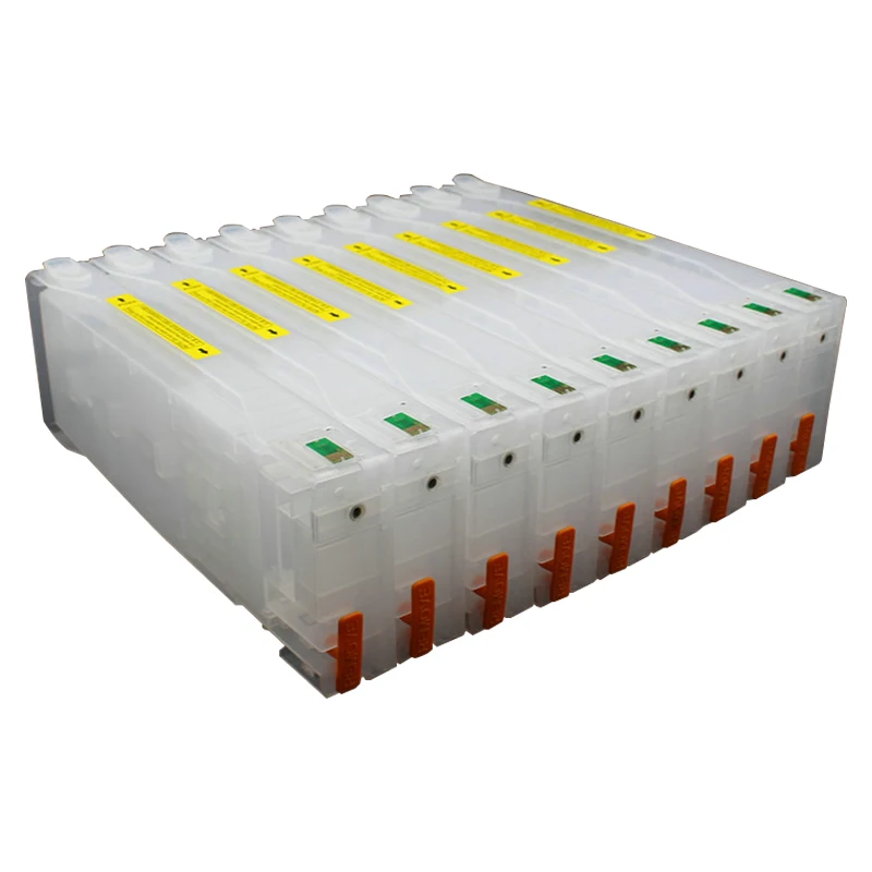 Cartucho de tinta recargable T636 T6361-T6369, T636A, T636B, con Chip y reiniciador, para Epson Stylus Pro 7710, 7900, 7908, 7910, 9908, 9910 - imagen 5