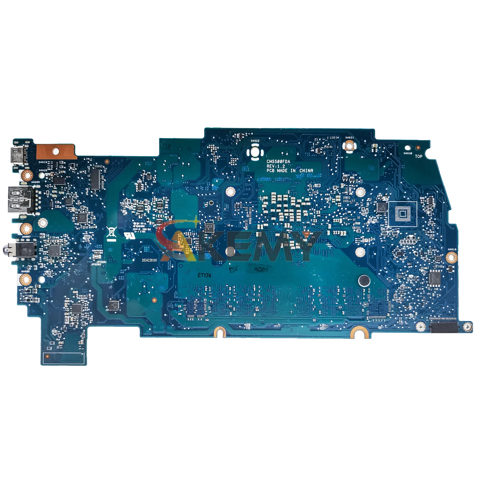 Placa base para ordenador portátil CM5500FDA para ASUS Chromebook CM5500F CM5500FDA placa base para portátil con CPU R3 R5 R7 100% pruebas OK envío rápido - imagen 2