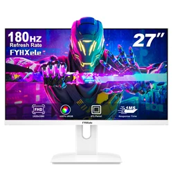 Monitor gaming FYHXele de 27 pulgadas, IPS, 180 Hz, Full HD