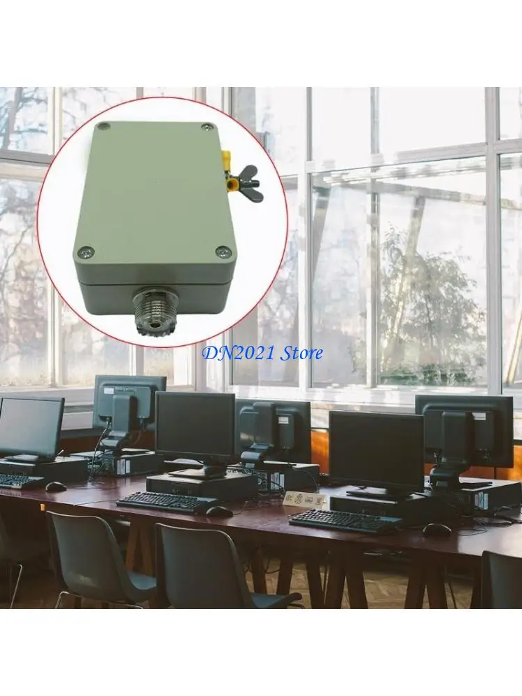 F3KE Último Verison 1:49-49: 1 Balun para HF Short Four Band 5-35MHz End Fed Fed Media EFHW Antena 100W Ham