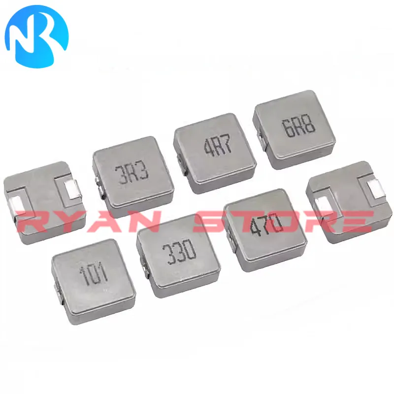 50 Uds SMD Inductor blindado inductancia de alta potencia 0530 1UH 1,5 2,2UH 3,3 4,7 6,8 10 15 22 33UH 47UH 0530 1R0 3R3 4R7 6R8 100 2R2 - imagen 5