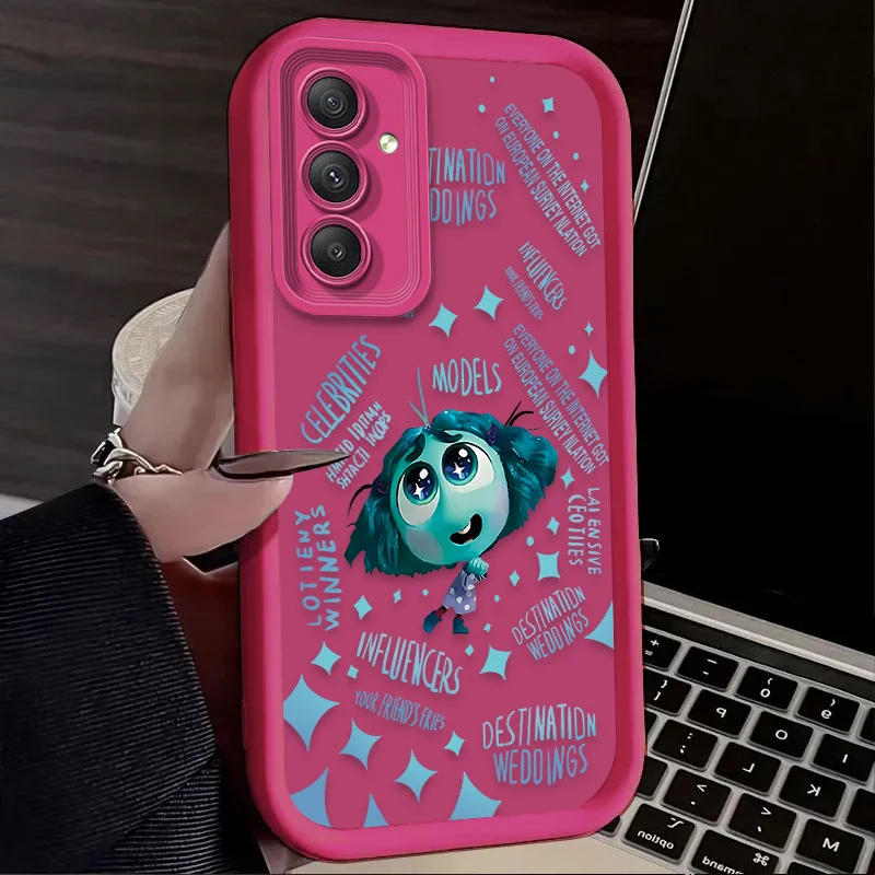 Funda de teléfono Disney Inside Out 2 para Samsung Galaxy A55 A15 A35 A25 A05 A05S 5G A24 A13 A23 A12 A22 A32 A52 A52S A71 A72 A51 - imagen 4