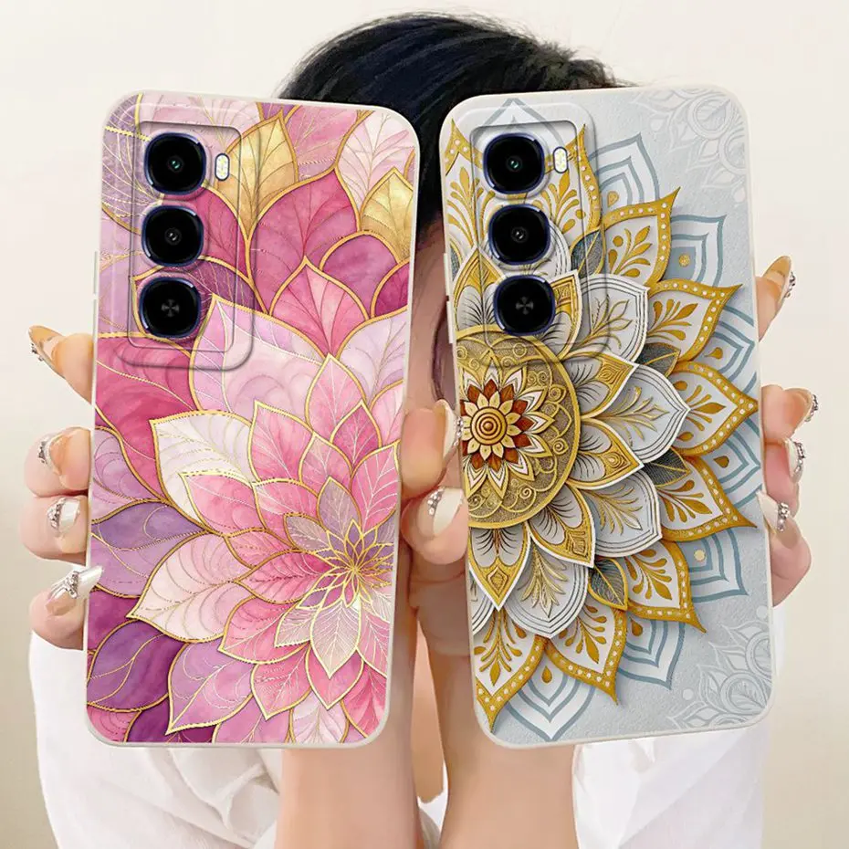 Nueva funda de teléfono de moda para Itel City 100 fundas de silicona suave para Itel City100 fundas a prueba de golpes parachoques - imagen 3