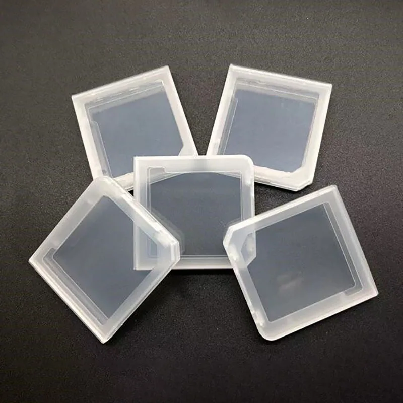 1/2/5/10 Uds caja de cartucho de juego de plástico transparente cubierta antipolvo para 3DS 3DSLL nuevo 3DS nuevo 3DSLL NDS caja de juego de almacenamiento fácil a prueba de polvo - imagen 2