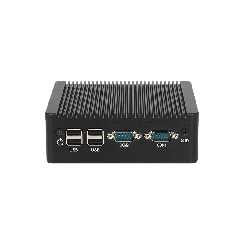 Helorpc Mini PC industrial N2840/J2900 compatible con WIN10 LINUX con 2xGigabit LAN 5xUSB2.0 1xUSB3.0 4xDB9 COM 1xHDMI 1xVGA computadora - imagen 3