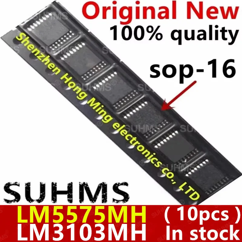 (10 piezas) 100% nuevo LM3103 LM3103MH LM5575MHX LM5575MH LM5575 sop16