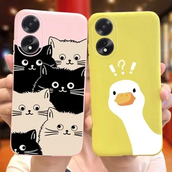 Funda OPPO A18 / A38 – TPU Silicona con Estampado Animal