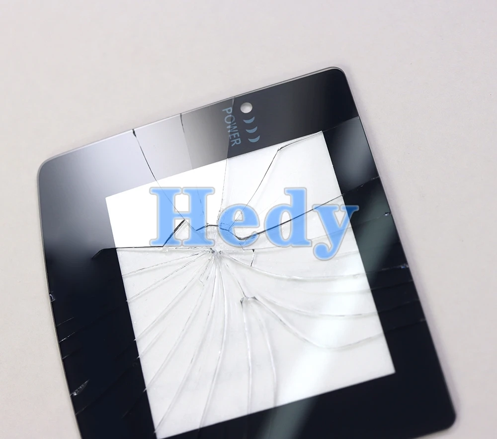 Lente de cristal protectora de repuesto para consola de juegos, 50 Uds., para pantalla GBC, Protector de lente de Color Gameboy con adhesivo