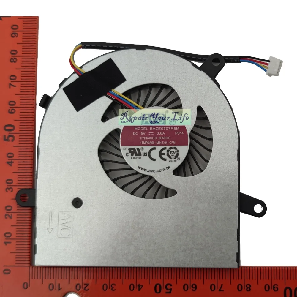 Ventilador de refrigeración de CPU para ordenador, dispositivo todo en uno para Dell Inspiron 24 AIO 3475 5400 5490, 01TMP6 CB0058 BAZE0707R5M-P014, nuevo - imagen 5