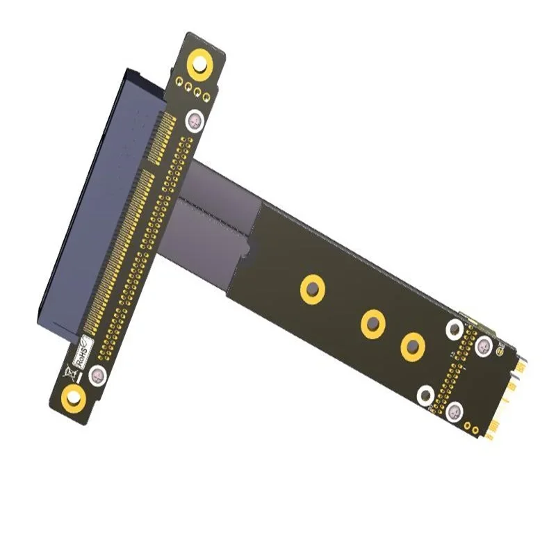 Cable de extensión PCI express 3,0 x8 a M.2 NVMe, cable NVME a PCIE 8X, adaptador elevador de tarjeta gráfica