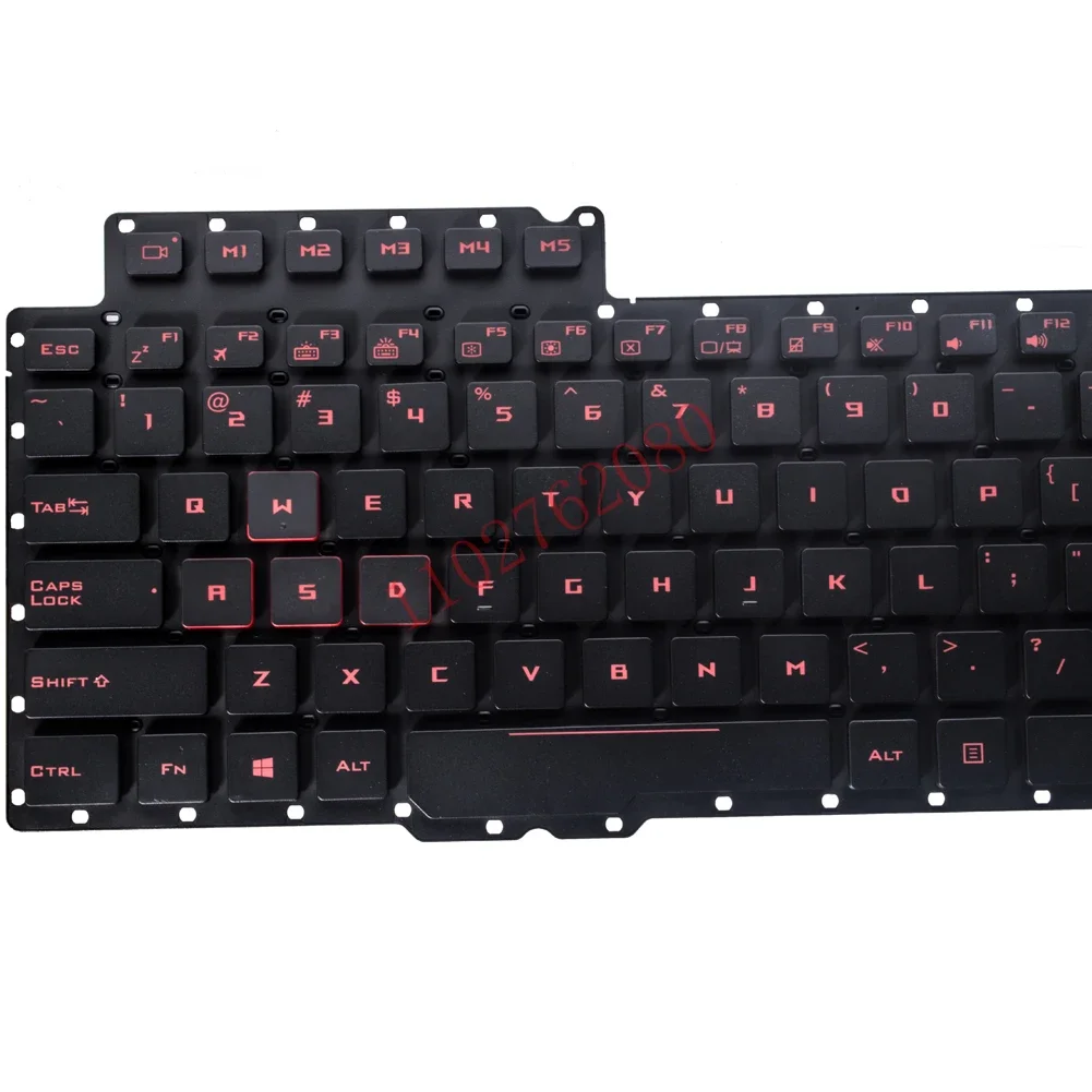 Teclado estadounidense con retroiluminación para ASUS ROG G752 G752V G752VL G752VM G752VS G752VT G752VY V 153062 AS1-EE.UU. 0KN0-SI1US11 - imagen 4
