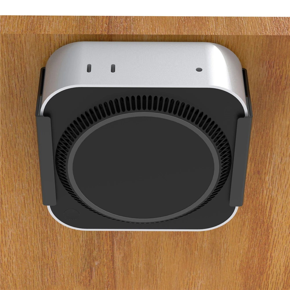 Soporte debajo del escritorio para Mac mini M4 / M4 Pro 2024, soporte para Monitor, soporte para ahorro de espacio, soporte de disipación de calor para ordenador, almacenamiento - imagen 4