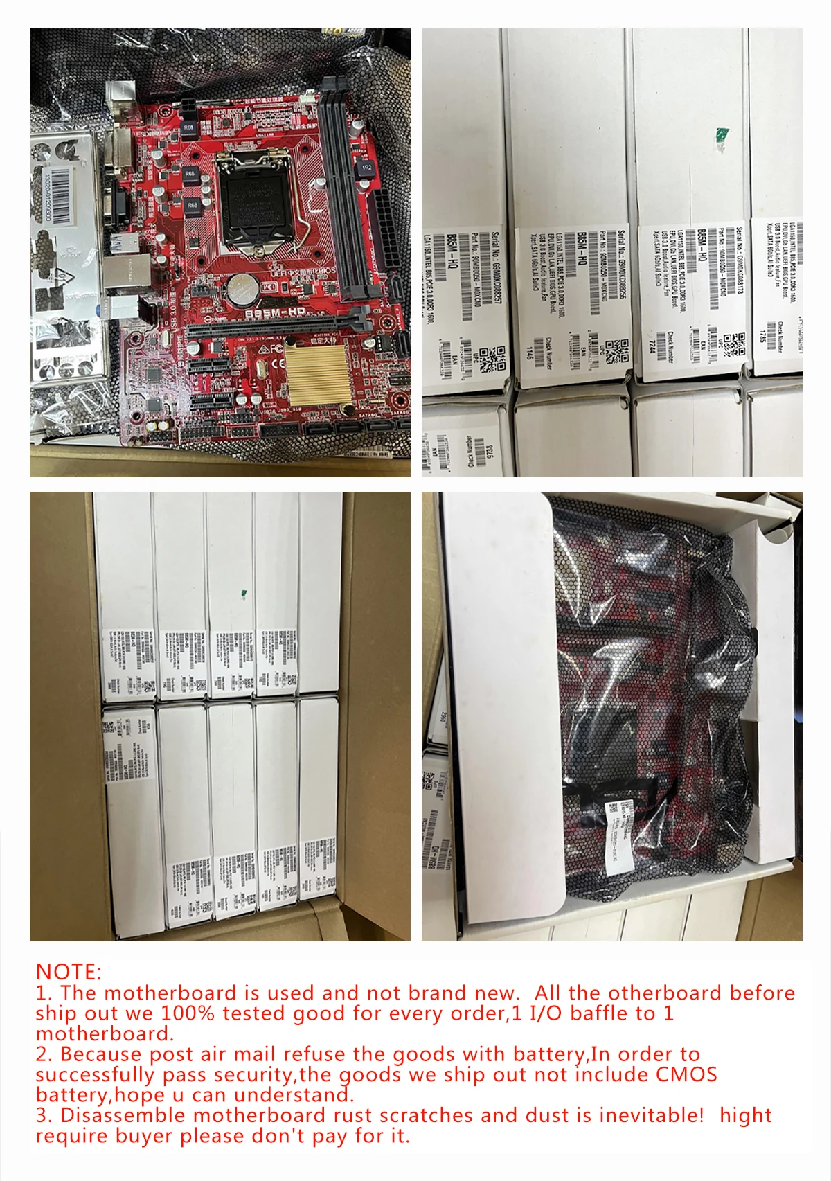 Placa base ASUS B85M-HQ intel B85 LGA 1150 compatible con 4150 4690 4570 4170 4130 4340 4460 4590 4770 cpu DDR3 16GB Micro ATX - imagen 5