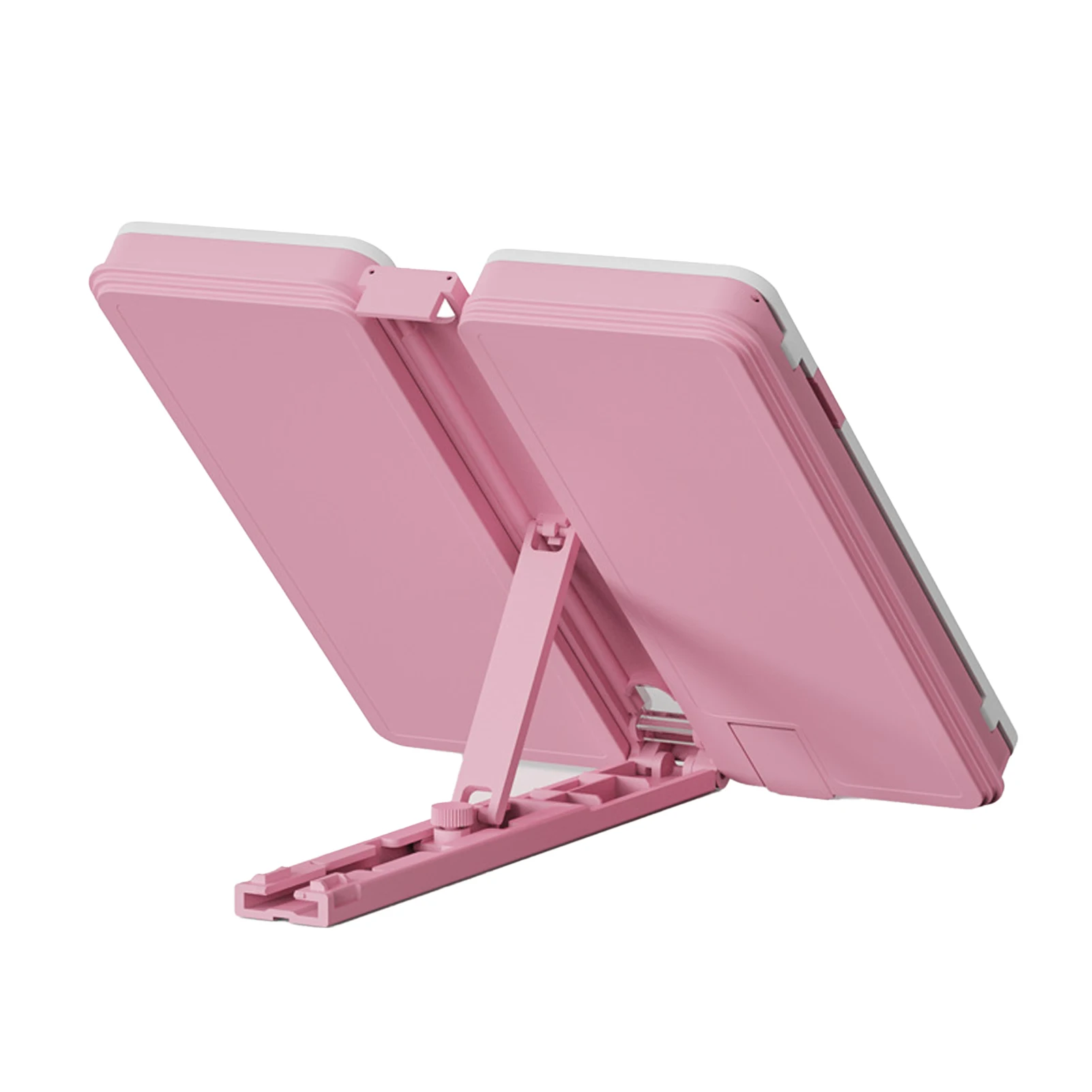 Estuche de bolígrafo con soporte, soporte de lectura, organizador de papelería, estantería de lectura plegable, caja de lápices, organización de estantería - imagen 3