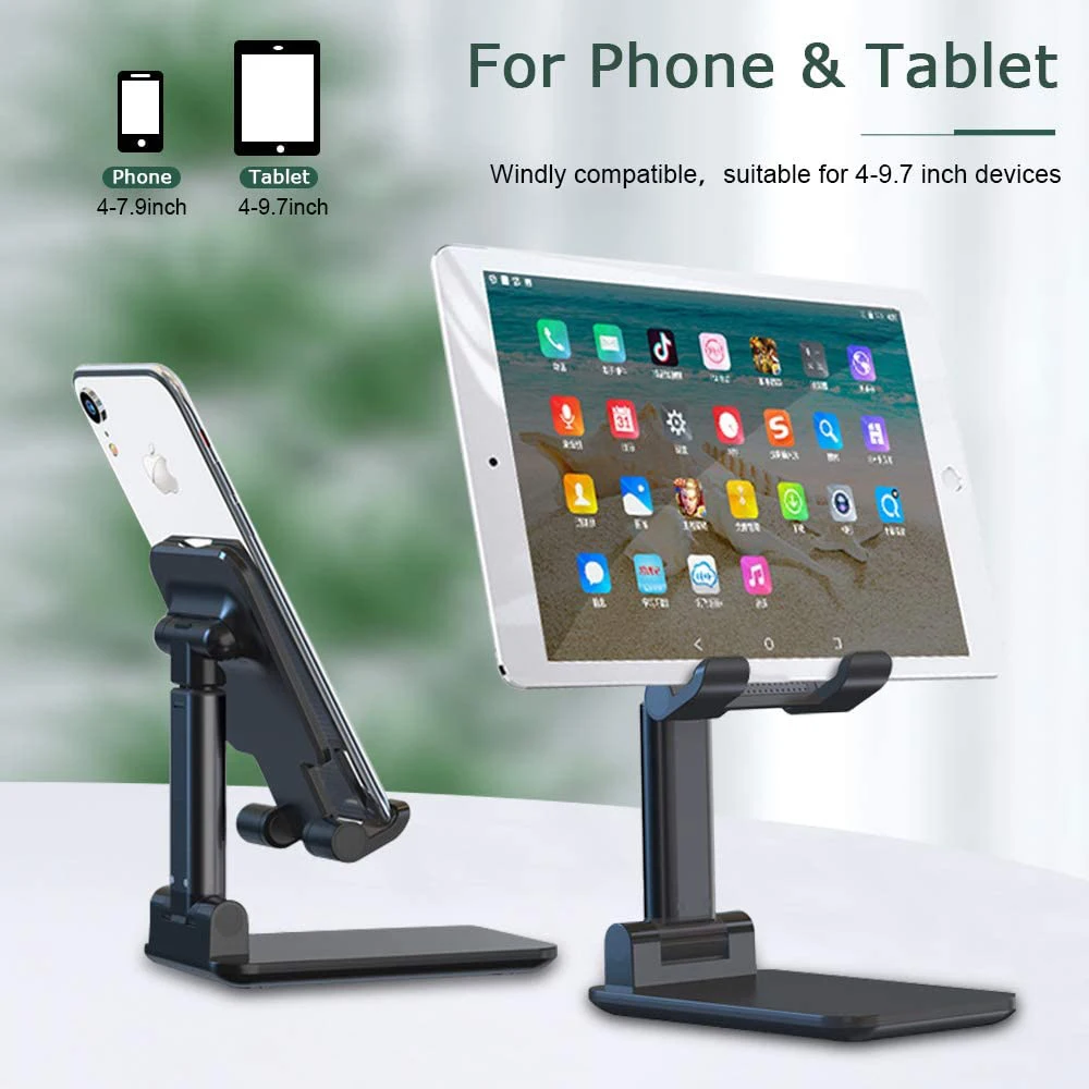 Soporte ajustable para tableta y teléfono móvil, accesorio para iPad de 9,7 pulgadas, compatible con Xiaomi, Huawei y Samsung - imagen 2