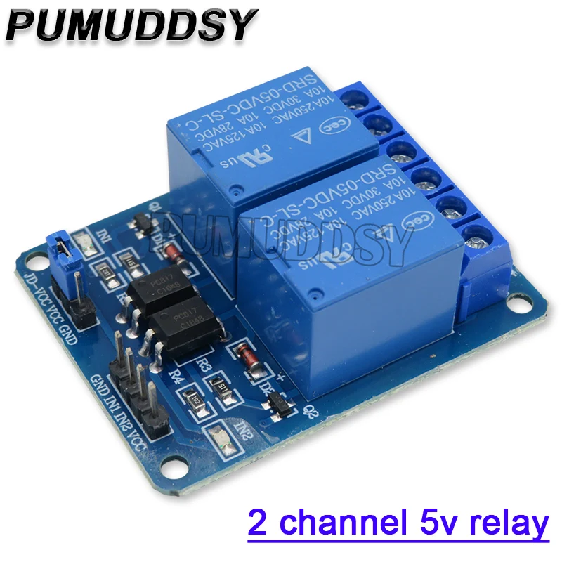 Módulo de relé con optoacoplador para Arduino, 1, 2, 4, 6, 8 canales, 5V, 12V, salida de 1, 2, 4, 6 y 8 vías - imagen 5
