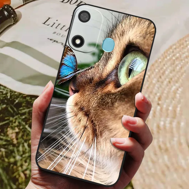 Para Itel A27 a 27 Funda Lobo León Protector de silicona TPU Funda suave para teléfono para Itel A27 ItelA27 Funda de parachoques de dibujos animados Coque - imagen 5