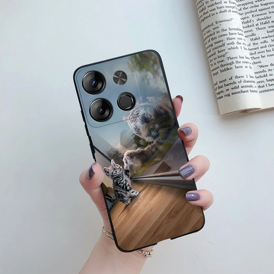 Funda de silicona TPU para Infinix Smart 7 X6515, carcasa trasera de 6,6 pulgadas, parachoques suave, para Infinix Smart 7 - imagen 5