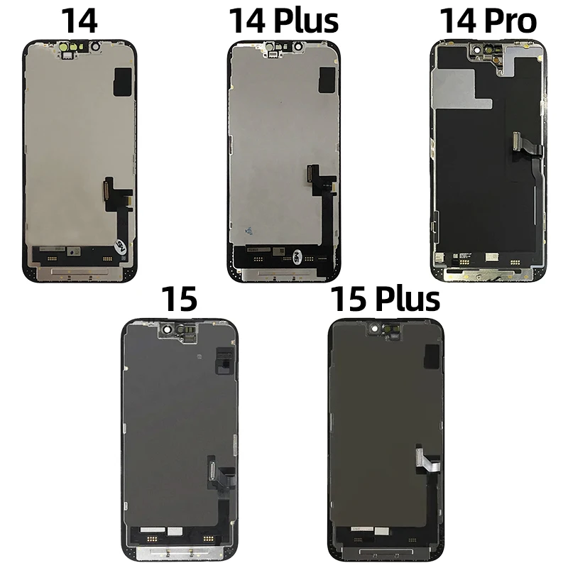 Choice para iPhone 12 Pro Max 13 Mini 12 pantalla LCD Digitalizador de pantalla táctil 3D para iPhone 14 plus 14 Pro Max 15 pantalla LCD X XR - imagen 5