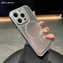 Funda MagSafe iPhone 16 – Cuero Sintético Mate Antigolpes
