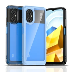 Poco M5 Funda Transparente Antigolpes – Marco Flexible