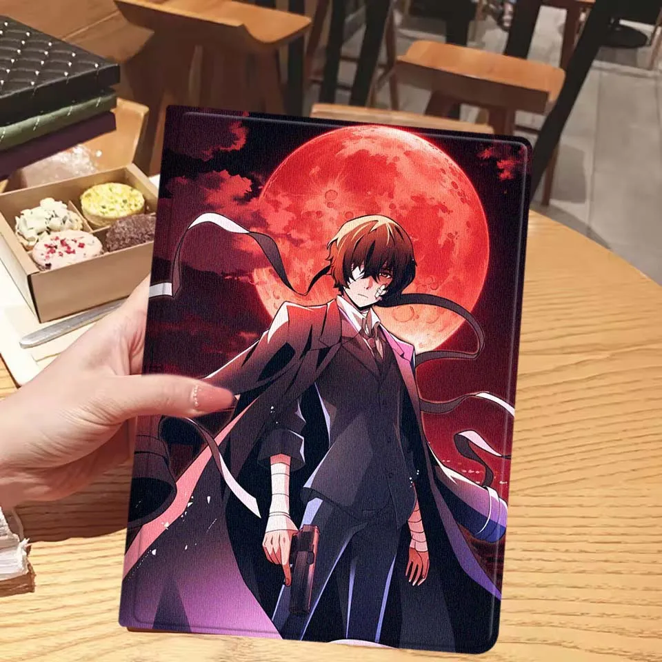 Osamu Dazai Anime para Samsung Galaxy Tab S11 S10 S9 S8 S7 S6 A10.1 A9 A8 A7 10,9 10,1 10,4 Lite FE Plus pulgadas funda para tableta - imagen 3
