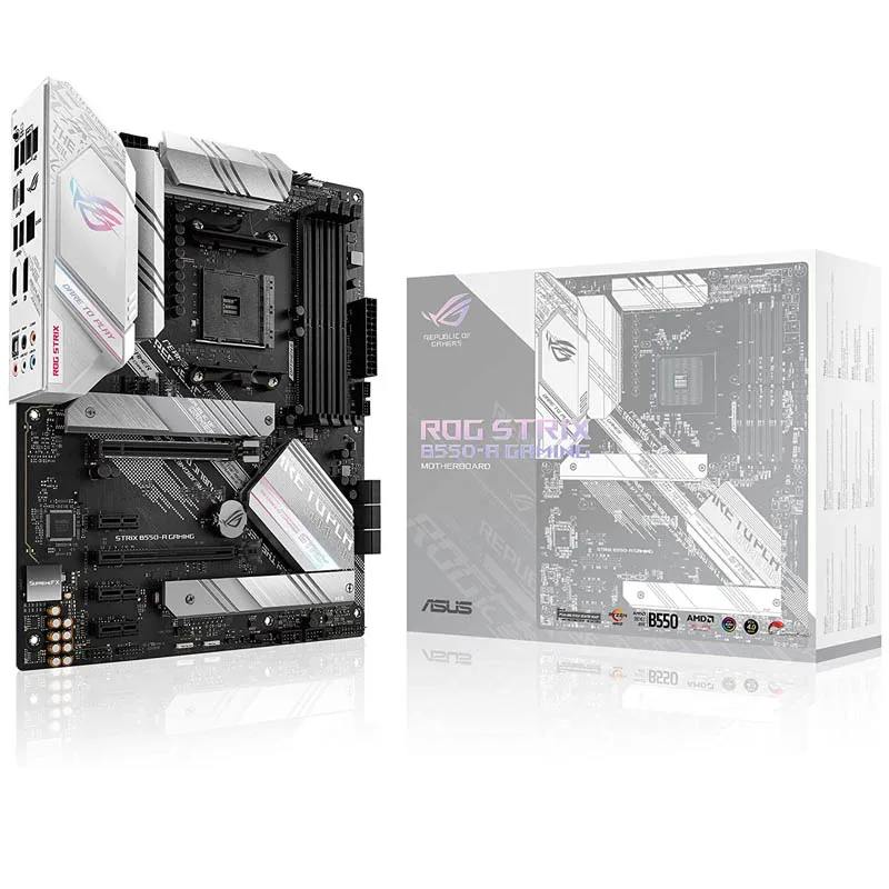 ASUS-Placa base ROG STRIX B550-A GAMING AM4, AMD Ryzen 3rd DDR4 128GB(OC) PCI-E 4,0 M.2 B550, Placa madre AM4 ATX