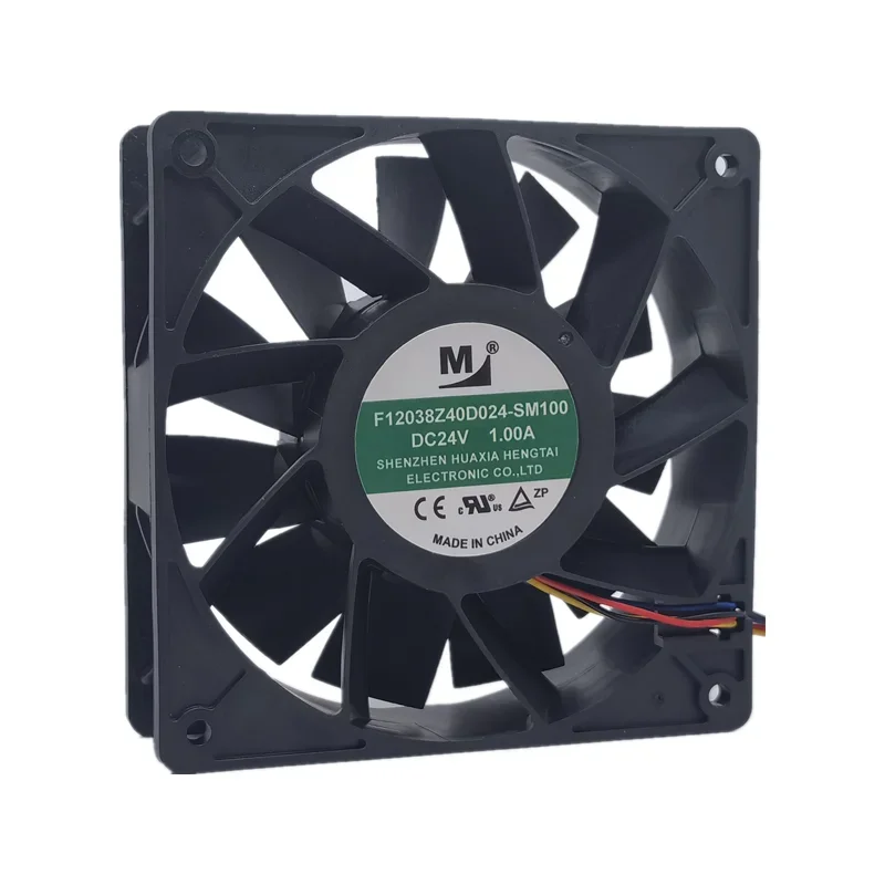 Nuevo para F12038Z40D024 DC24V 0.1A 12038 12cm 120mm 120*120*38MM convertidor de frecuencia ventilador de refrigeración del servidor - imagen 2